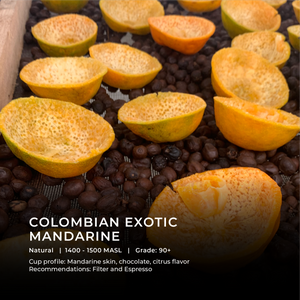 Colombian Exotic – Natural Mandarin - Emirati Coffee Co